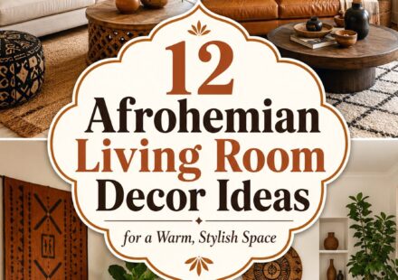 Afrohemian Living Room Decor Ideas for a Warm- Stylish Space
