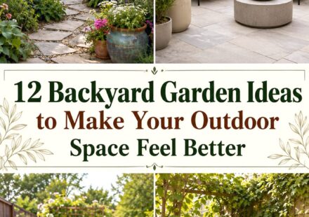 Backyard Garden Ideas to Make Your Outdoor Space Feel Better