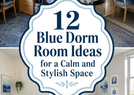 Blue Dorm Room Ideas for a Calm and Stylish Space