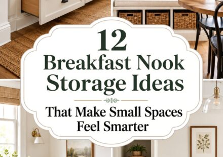 Breakfast Nook Storage Ideas That Make Small Spaces Feel Smarter