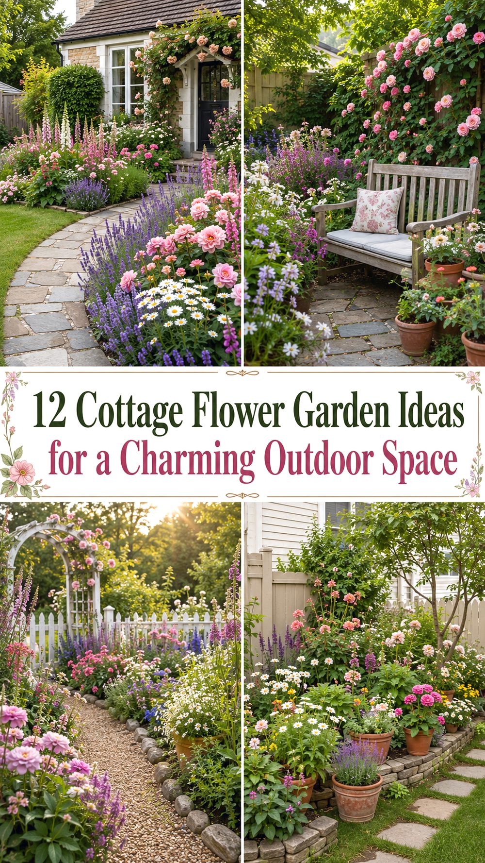 Cottage Flower Garden Ideas for a Charming Outdoor Space