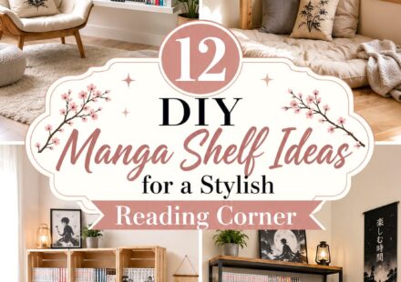 DIY Manga Shelf Ideas for a Stylish Reading Corner