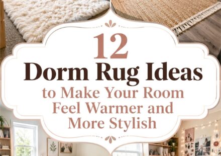Dorm Rug Ideas to Make Your Room Feel Warmer and More Stylish