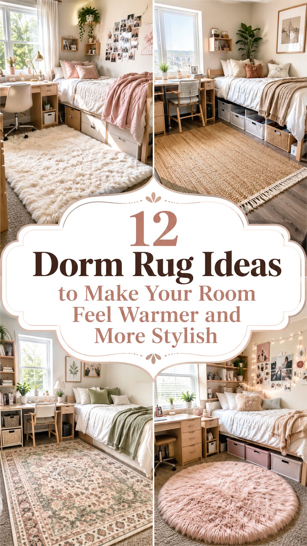 Dorm Rug Ideas to Make Your Room Feel Warmer and More Stylish
