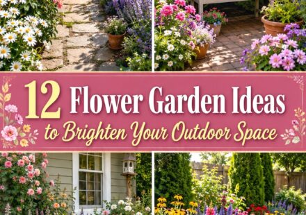Flower Garden Ideas to Brighten Your Outdoor Space