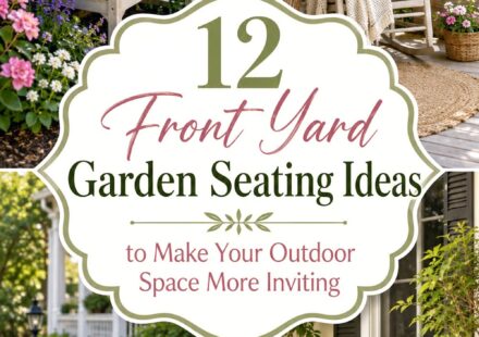 Front Yard Garden Seating Ideas to Make Your Outdoor Space More Inviting