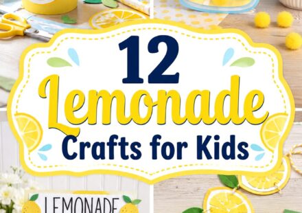 Lemonade Crafts for Kids