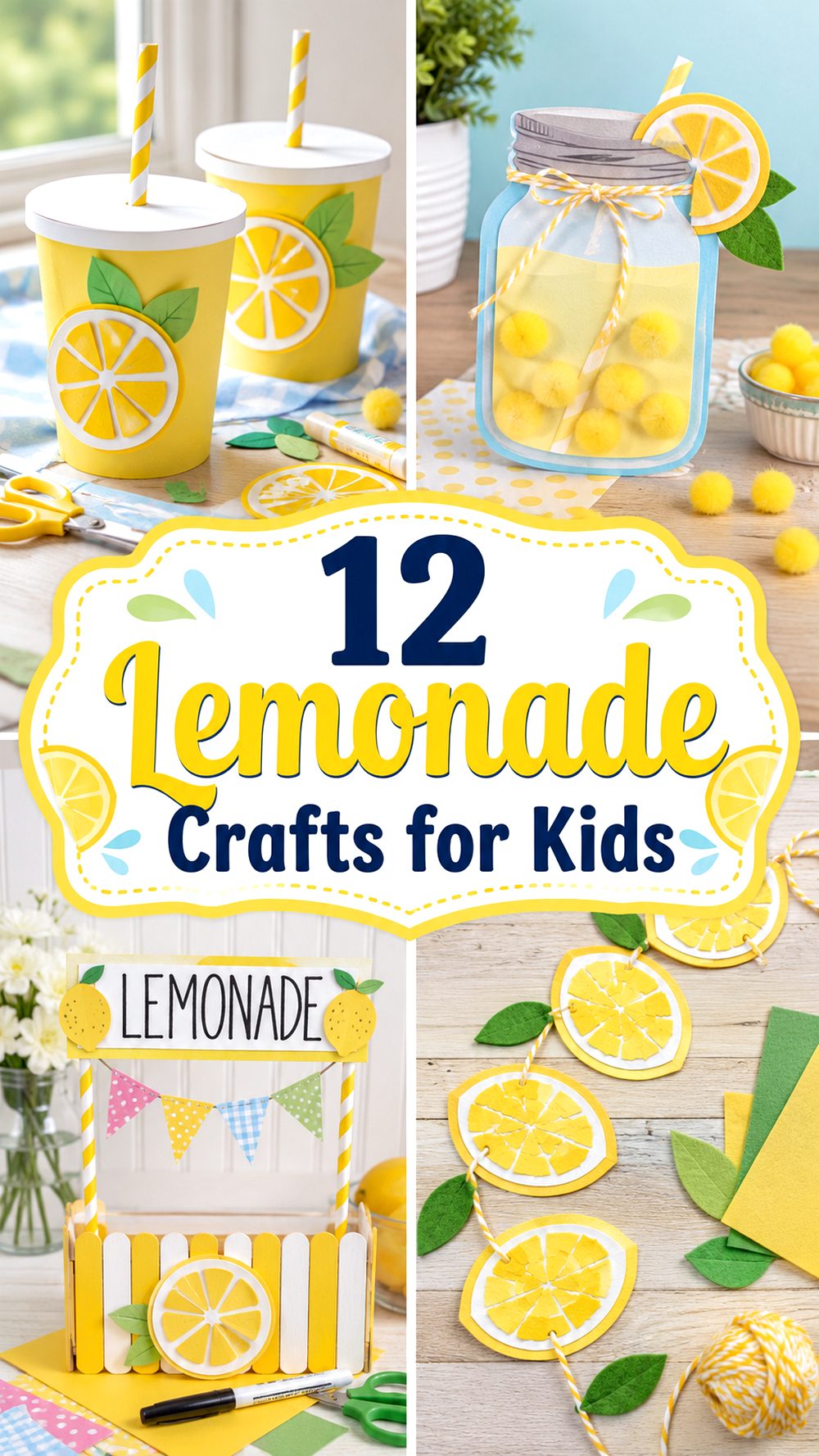 Lemonade Crafts for Kids