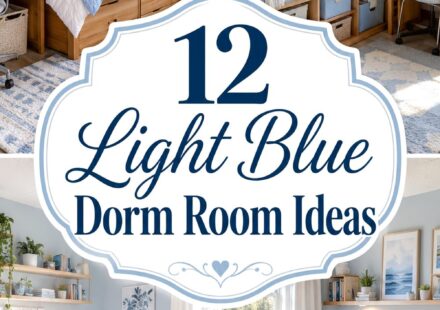 Light Blue Dorm Room Ideas