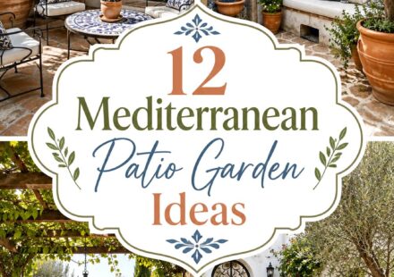 Mediterranean Patio Garden Ideas