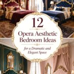 Opera Aesthetic Bedroom Ideas for a Dramatic and Elegant Space