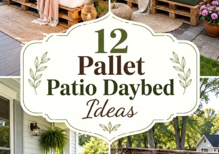 Pallet Patio Daybed Ideas