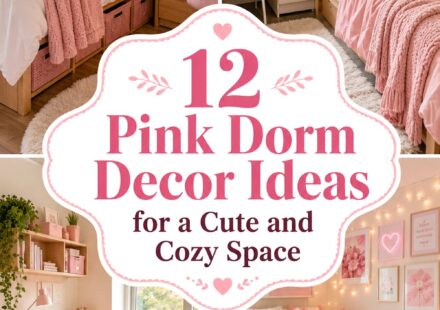 Pink Dorm Decor Ideas for a Cute and Cozy Space