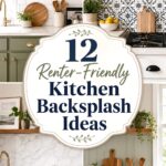 Renter-Friendly Kitchen Backsplash Ideas