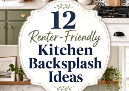 Renter-Friendly Kitchen Backsplash Ideas