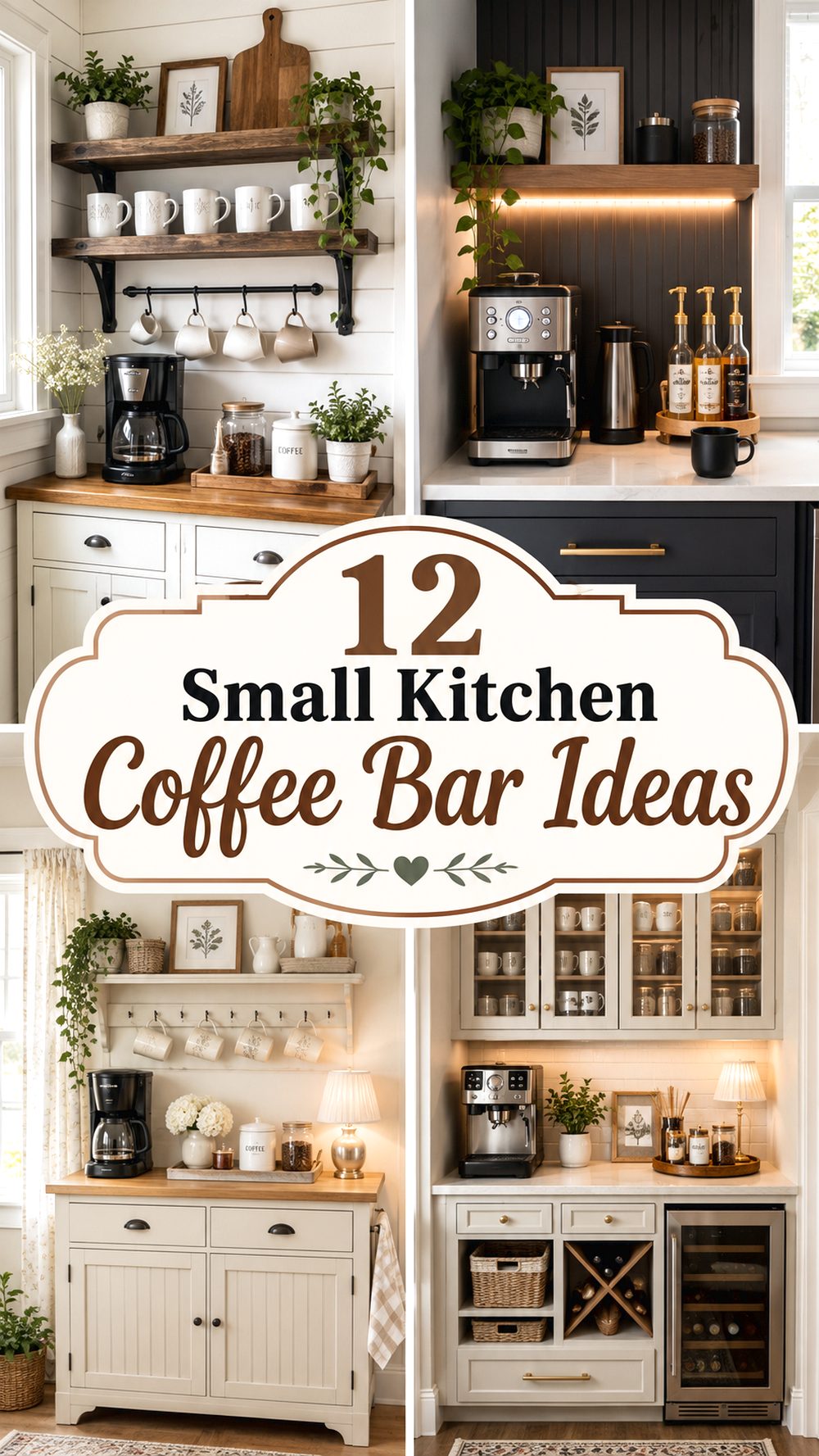 Small Kitchen Coffee Bar Ideas