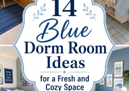 Blue Dorm Room Ideas for a Fresh and Cozy Space