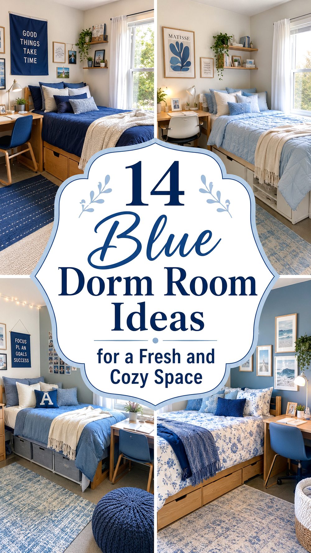 Blue Dorm Room Ideas for a Fresh and Cozy Space