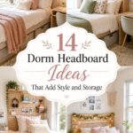 Dorm Headboard Ideas That Add Style and Storage