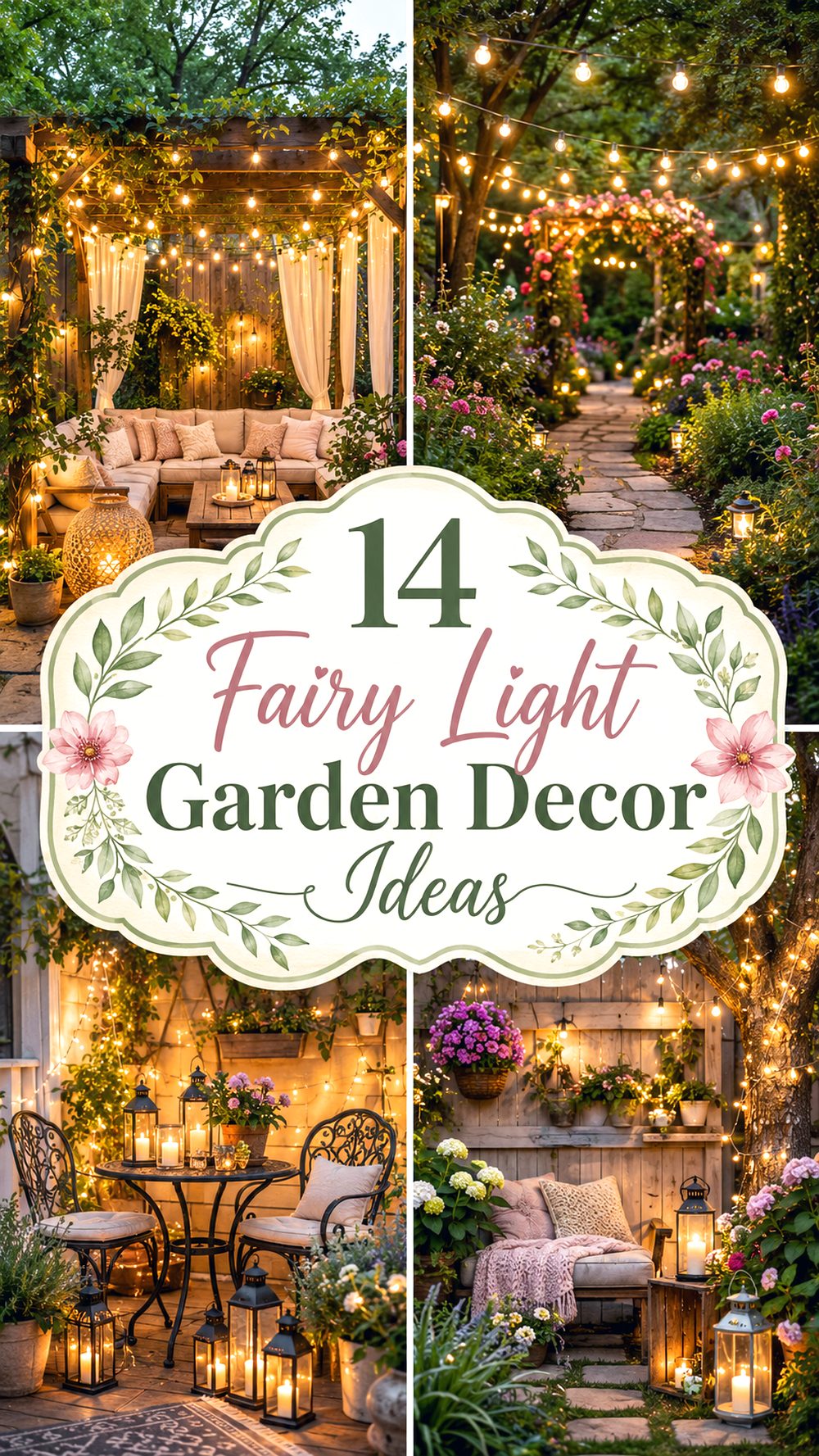 Fairy Light Garden Decor Ideas