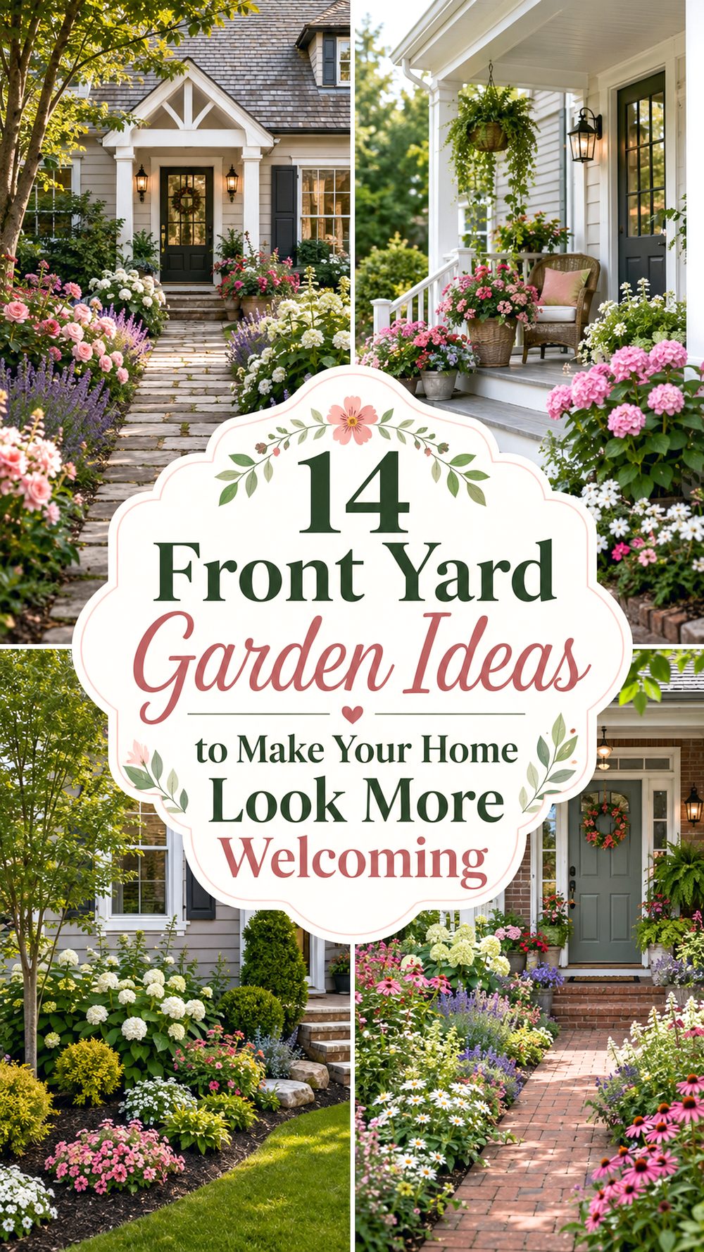 Front Yard Garden Ideas to Make Your Home Look More Welcoming