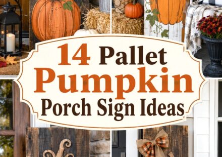 Pallet Pumpkin Porch Sign Ideas