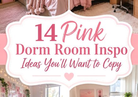 Pink Dorm Room Inspo Ideas You’ll Want to Copy