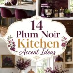 Plum Noir Kitchen Accent Ideas