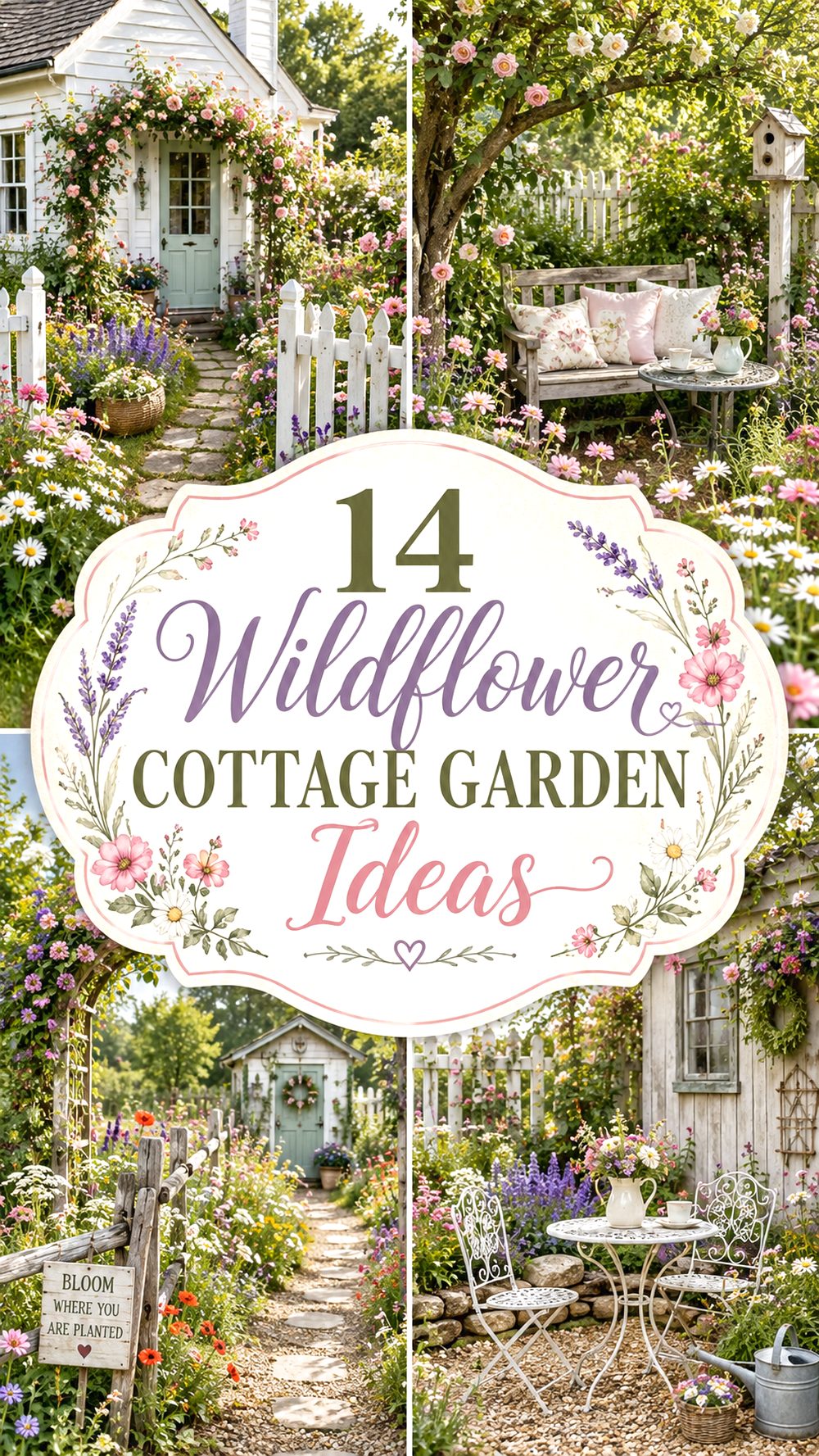 Wildflower Cottage Garden Ideas