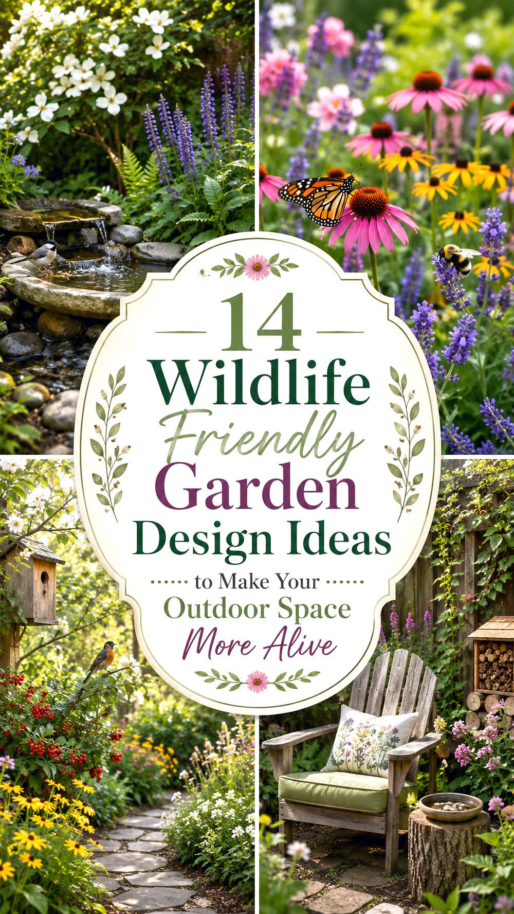 Wildlife Friendly Garden Design Ideas to Make Your Outdoor Space More Alive