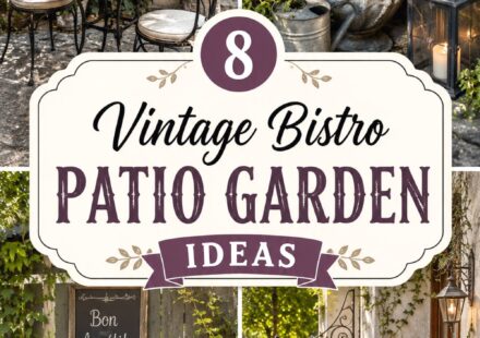 Vintage Bistro Patio Garden Ideas