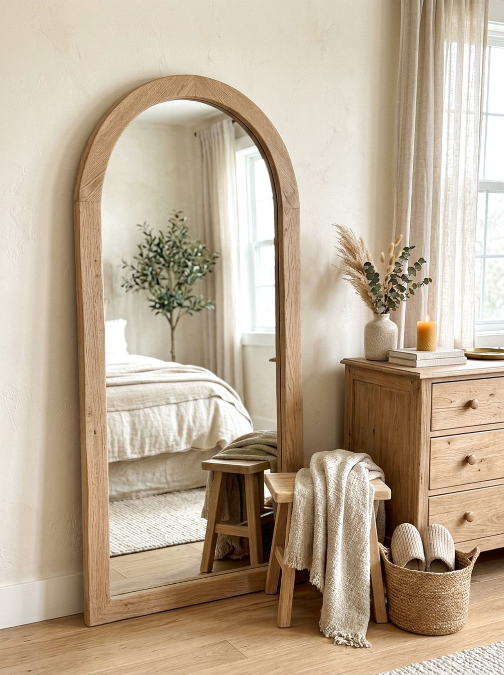 Arched Mirror Corner