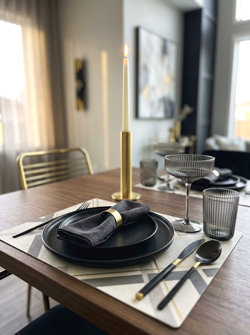 Art Deco Table Setting