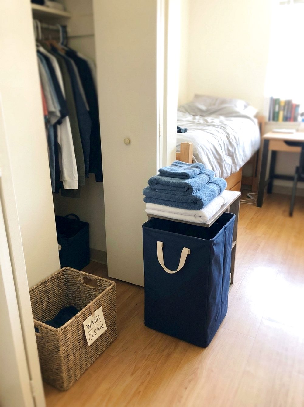 Blue Laundry Corner