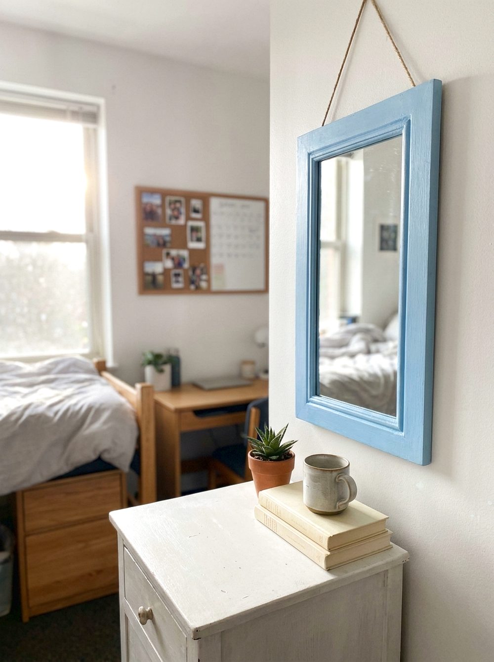 Blue Mirror Frame Upgrade