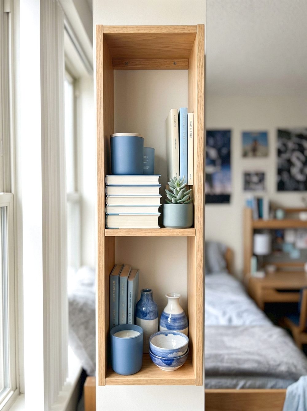 Blue Shelf Styling