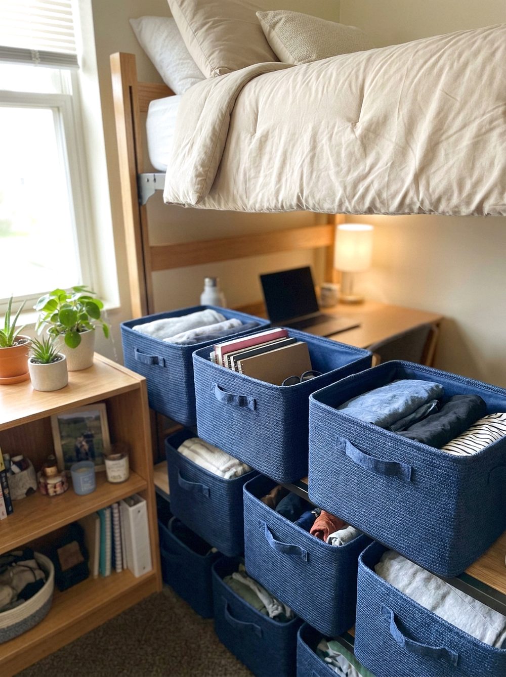 Blue Storage Baskets