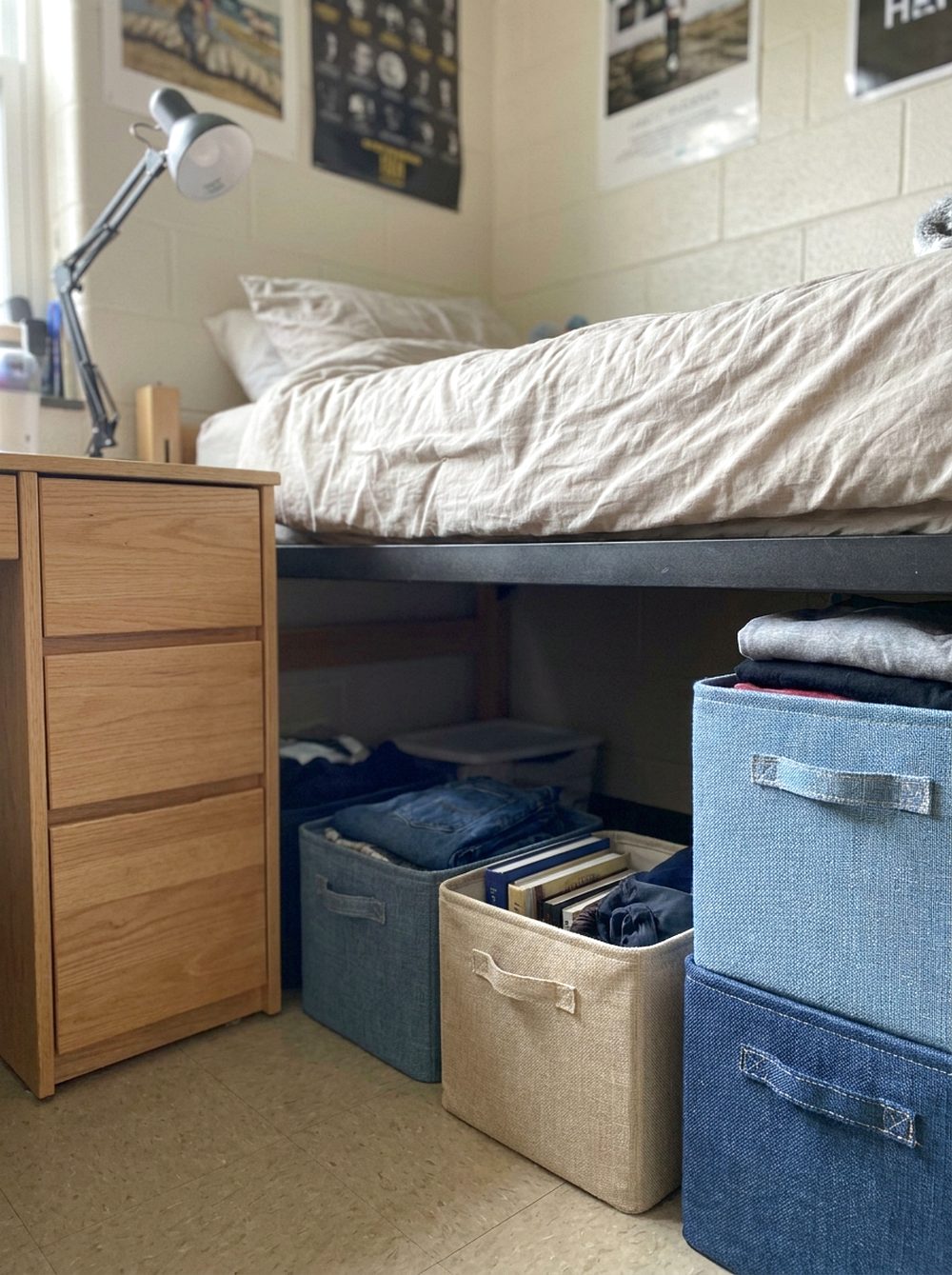 Blue Storage Baskets