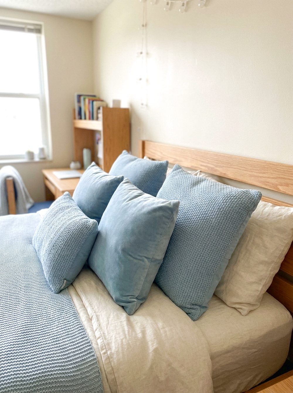 Blue Throw Pillow Mix