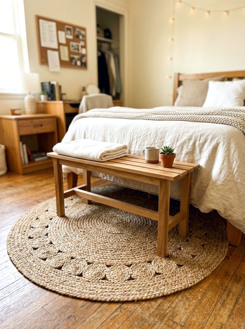 Braided Jute-Style Rug