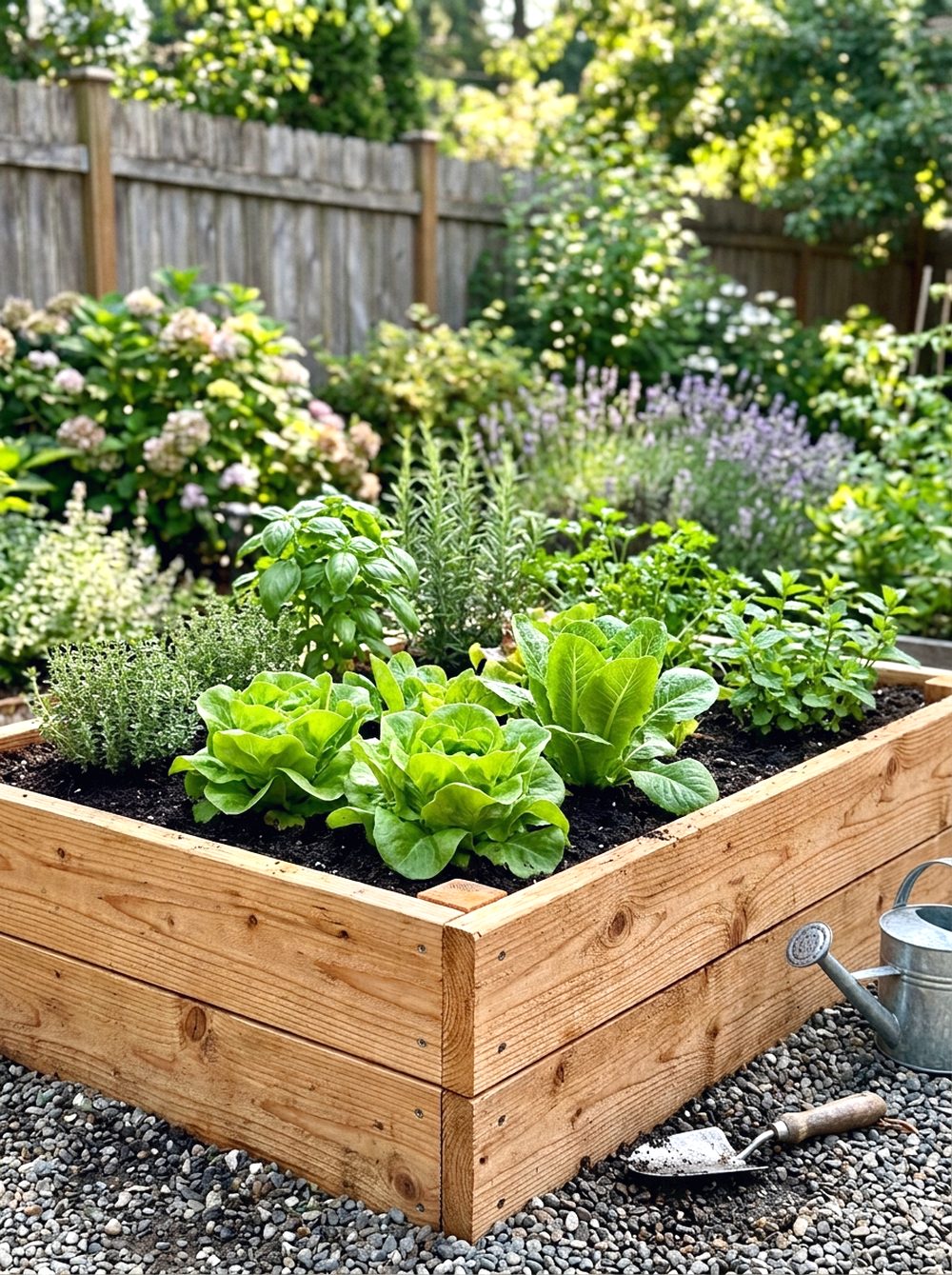 Cedar Box Raised Bed