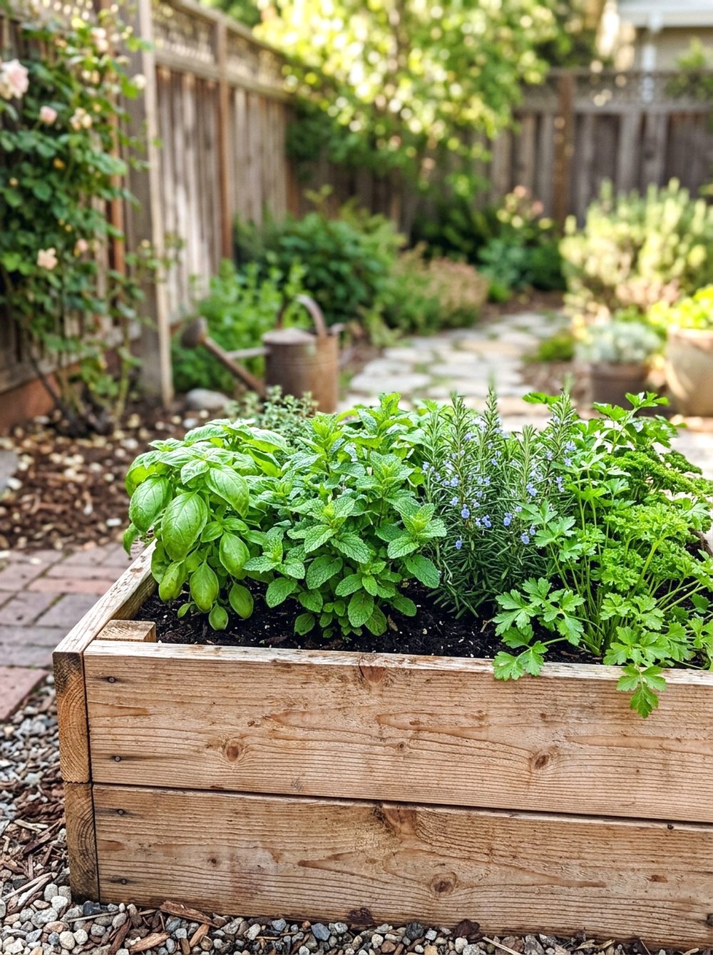 Cedar Herb Raised Bed