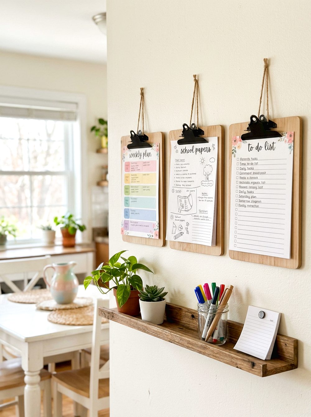 Clipboards for Weekly Plans