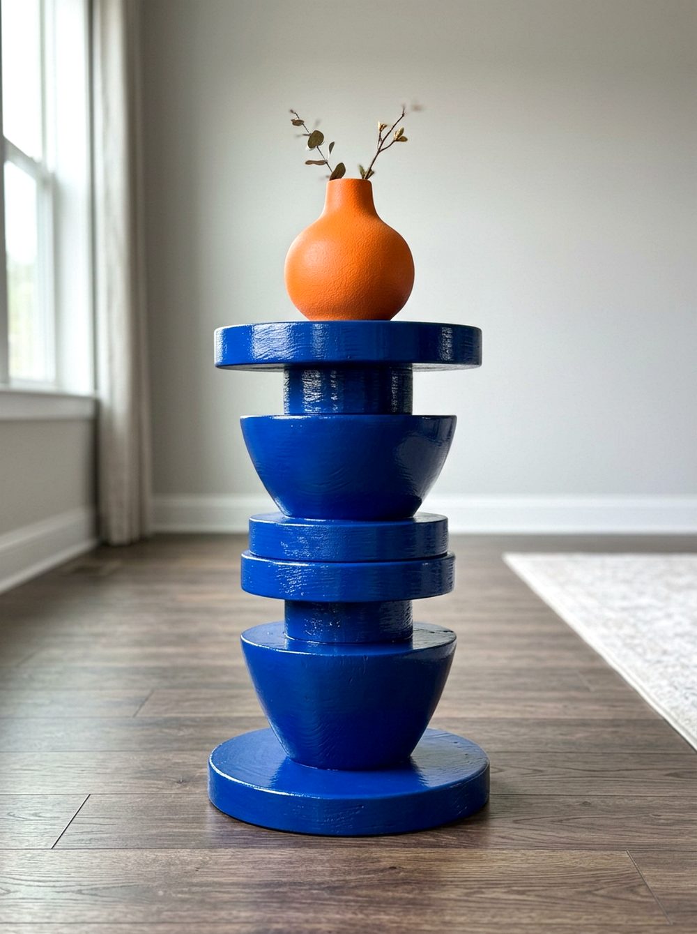 Colorful DIY Display Pedestal