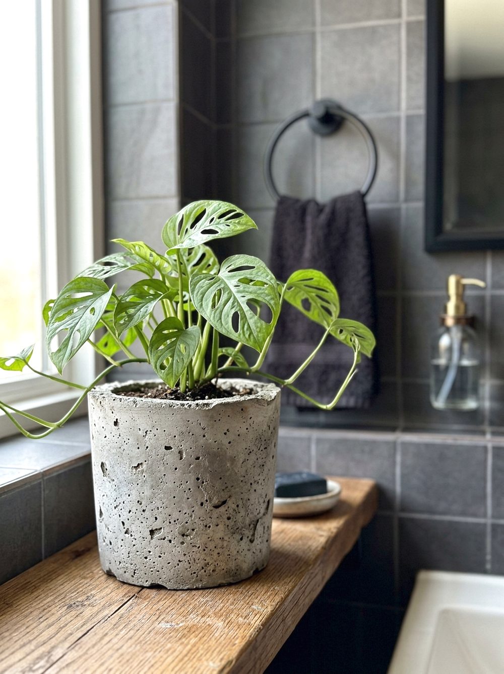 Concrete Planter Decor