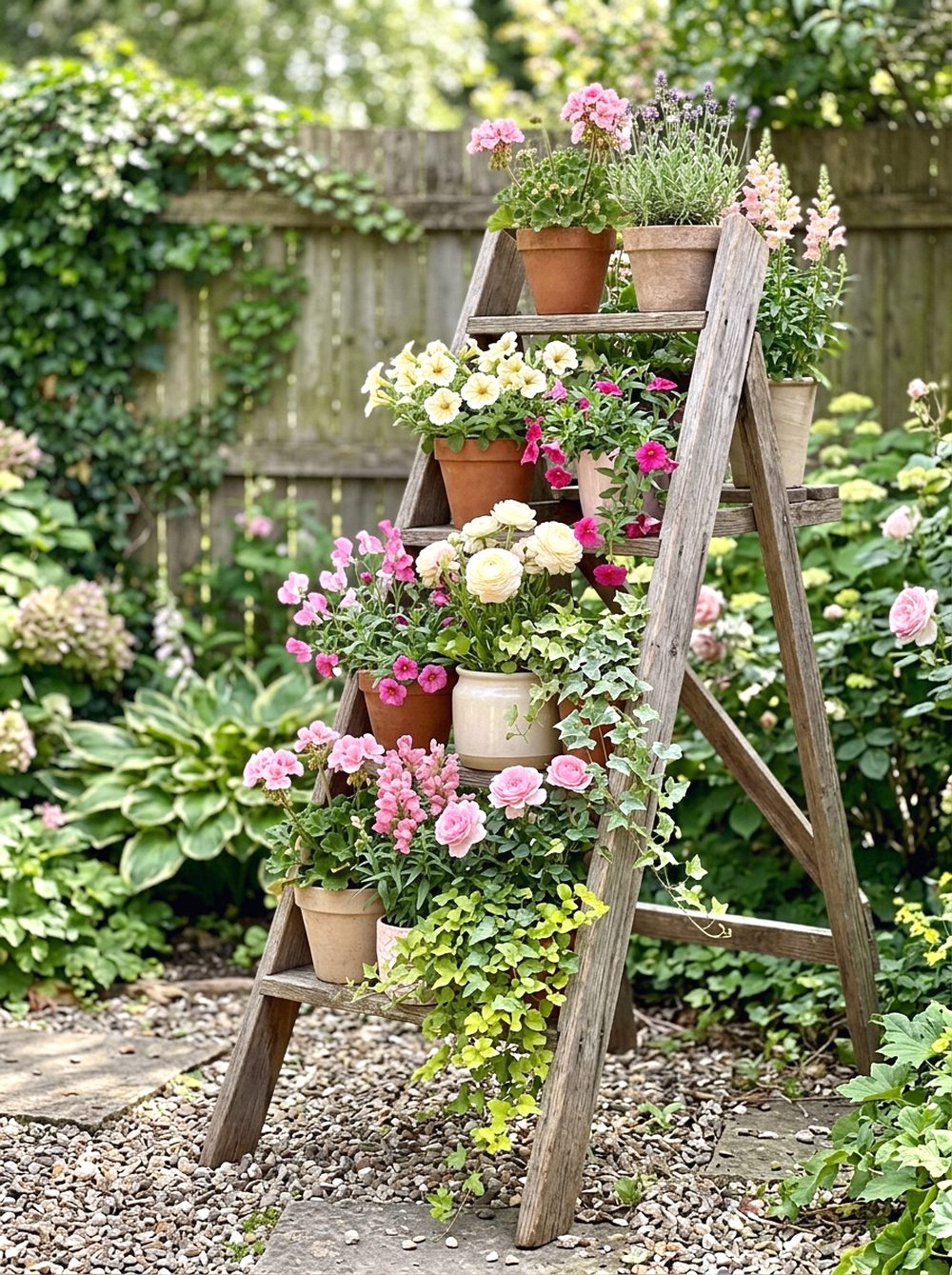 Corner Flower Ladder