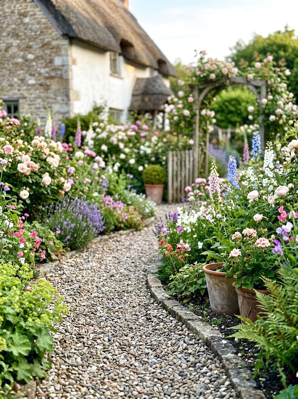 Crushed Stone Cottage Path