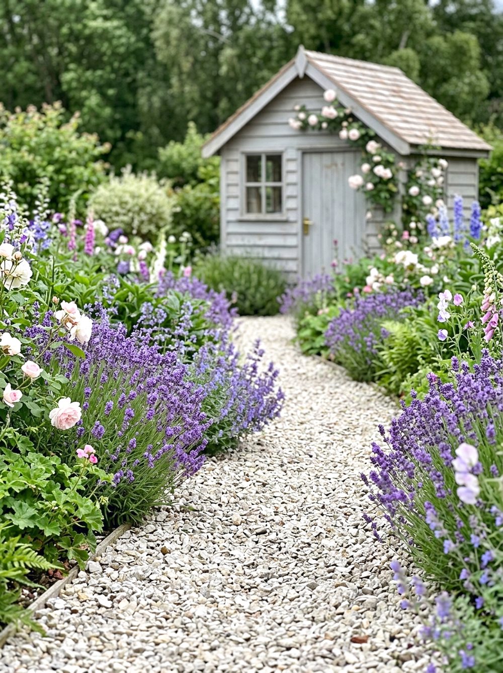Crushed Stone Cottage Path