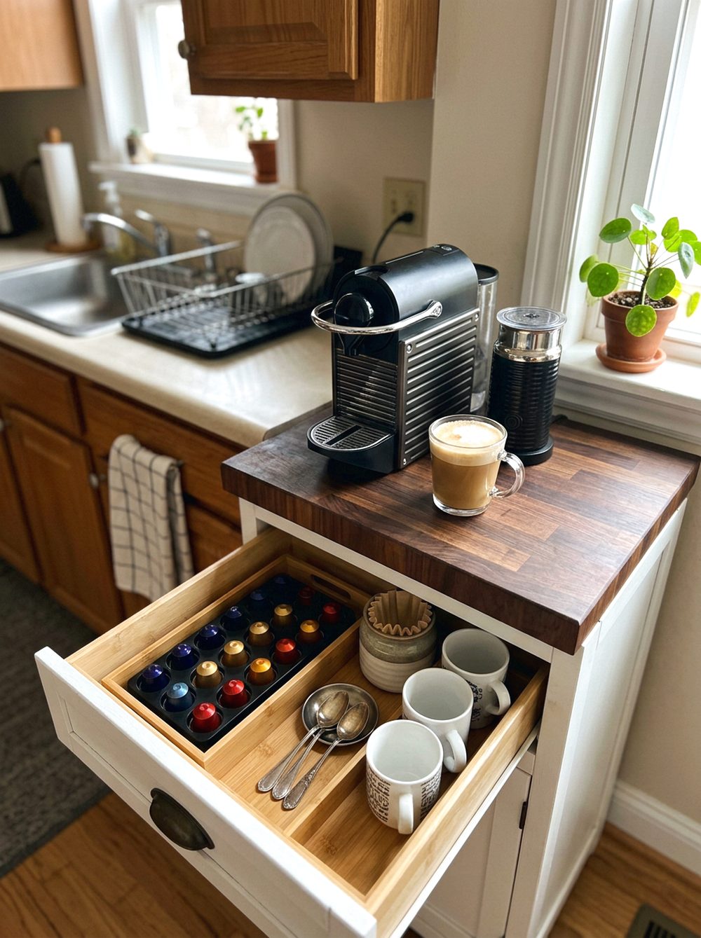 Drawer-and-Counter Coffee Combo