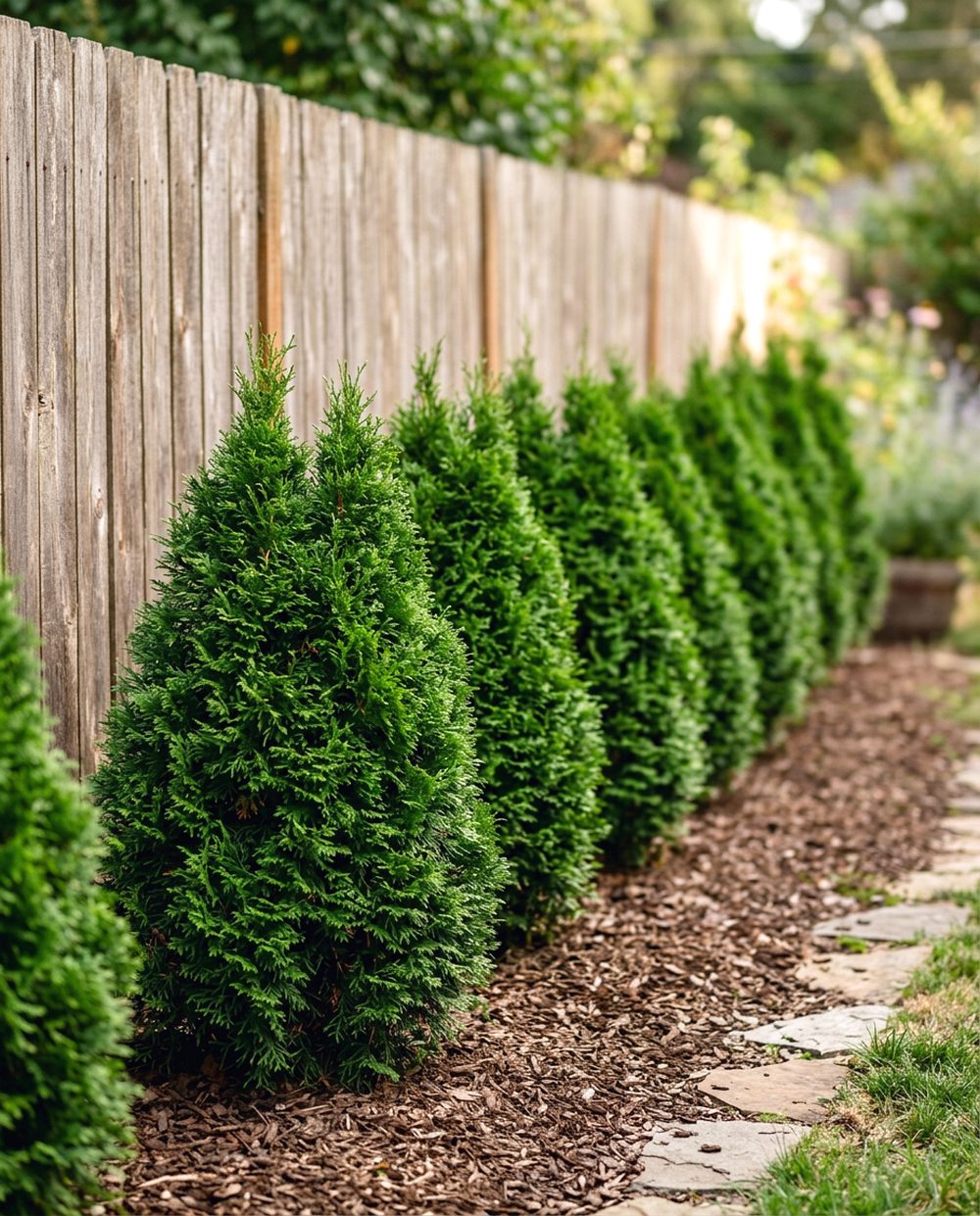 Evergreen Shrub Line